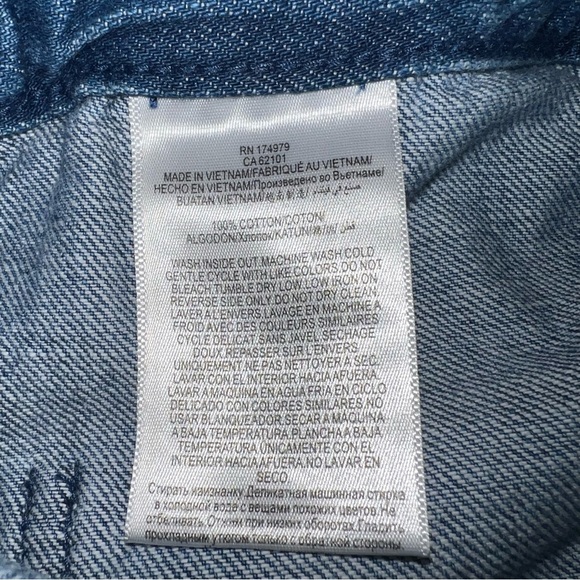 BCBGeneration wide leg denim overalls size xxs - Picture 8 of 9